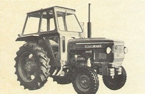 Zetor 6711 edestä