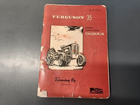 Ferguson 35 traktorin ohjekirja