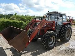 Massey Ferguson 390 4wd tractor with loader 1996