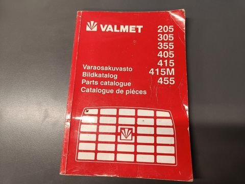 Valmet 205, 305, 355, 405, 415 ym. varaosakuvasto