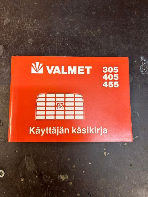 Valmet 305 405 455 käyttäjän käsikirja