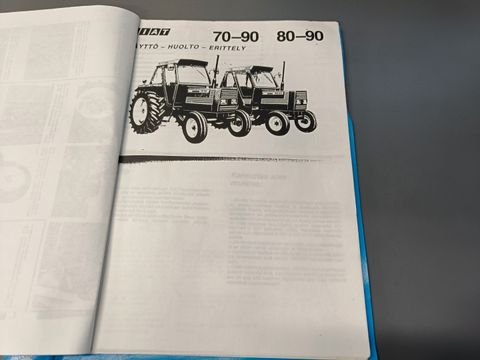 Fiat 70-90 ja 80-90 traktorin ohjekirja