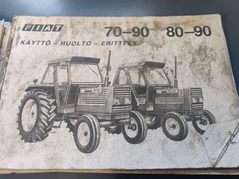 Fiat 70-90 ja 80-90 traktorin ohjekirja