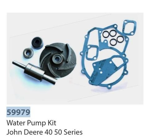Vesipumpun sarja John Deere 59979