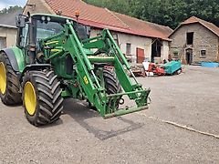 John Deere 6420 + JD 653