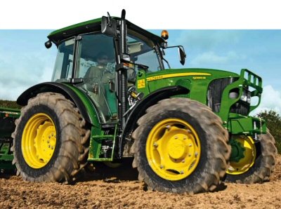 John Deere 5100R sivusta