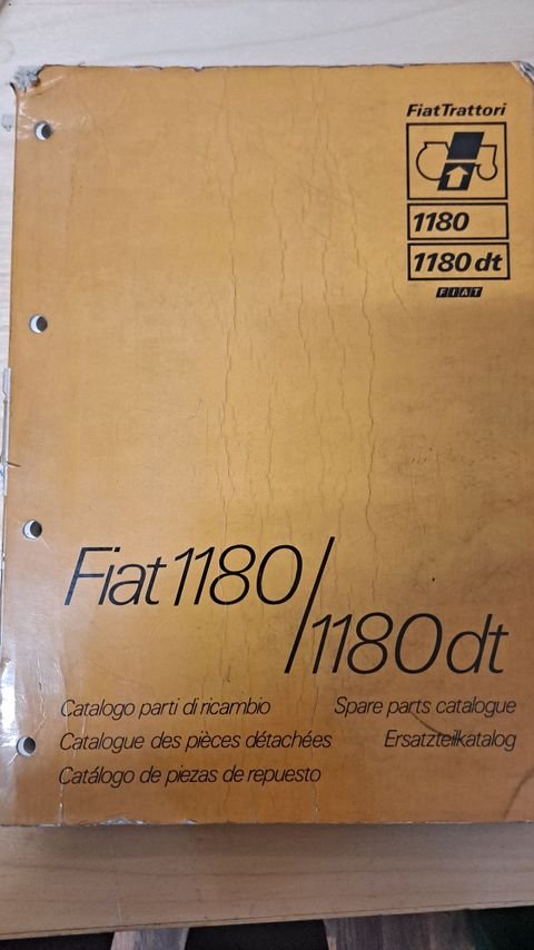 Varaosakirja Fiat 1180 DT