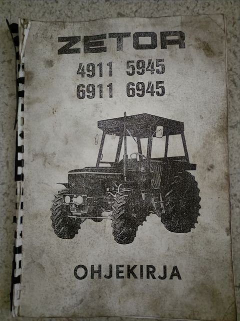 Zetor ohjekirja