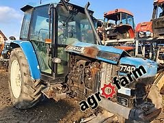 silnik zwolnica most skrzynia kabina piasta wał Ford spare parts for Ford 6640 7740 wheel tractor