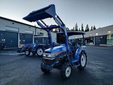 Iseki TG253 etukuormaimella, 4-veto, katos(1.5)