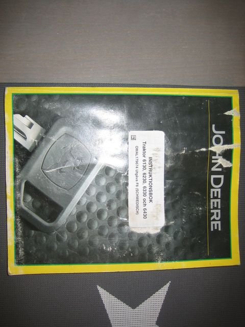 John Deere 6130, 6230, 6330, 6430 instruktionsbok