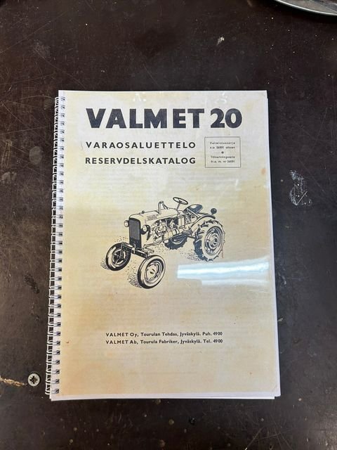 Valmet 20 varaosaluettelo