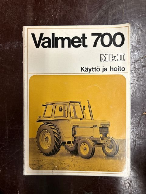 Valmet 700 Mk 2 / Käyttö ja hoito