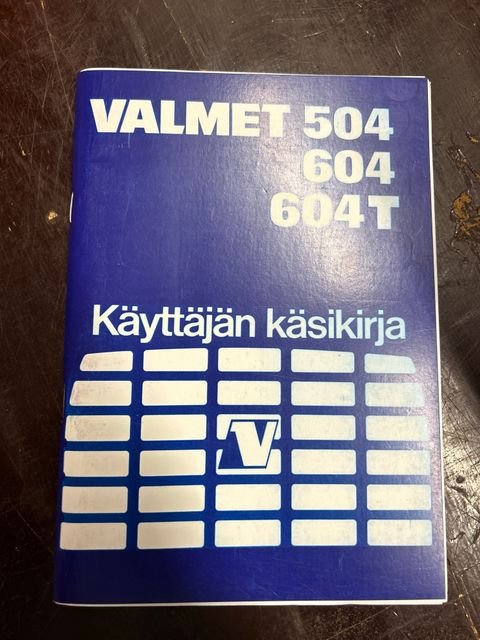 Valmet 504 604 604T Käyttäjän käsikirja