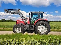 Massey Ferguson Massey Ferguson 6480 Dyna6 mit Frontlader und Lenksystem