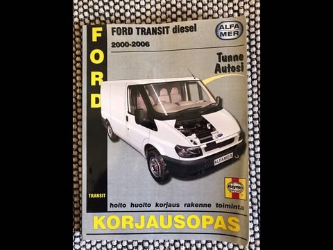 Ford Transit 2000-2006 huolto-opas kirja